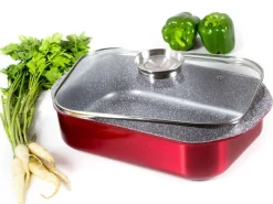 Brytfanna z pokrywką Aroma Knob System 40,5 x 25,5 xm Jasper