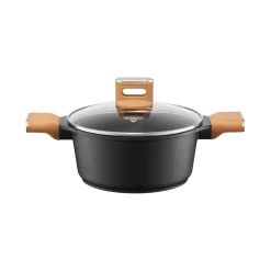 Garnek aluminiowy z pokrywą Camel