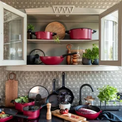 Garnek aluminiowy z pokrywką Noel