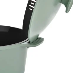 Garnek z powłoką Qualum Basic z pokrywką Fern