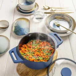 Garnek z powłoką Qualum Ceramic Cobalt