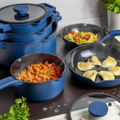 Garnek z powłoką Qualum Ceramic Cobalt