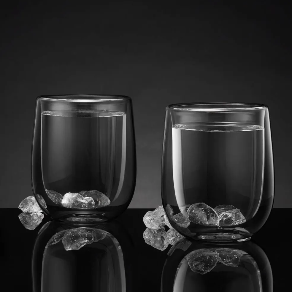 Komplet 2 szklanek termicznych 350 ml Ombre