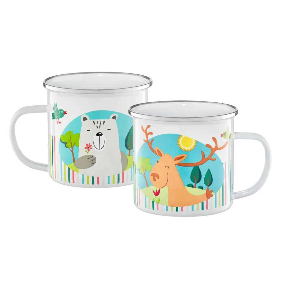 Kubek emaliowany 520 ml Forest Team