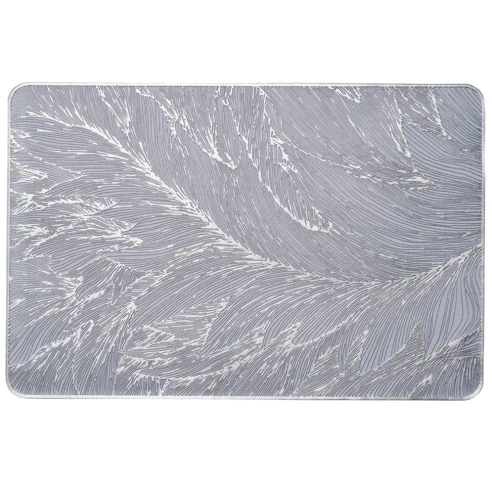 Mata stołowa 45 x 30 cm liść Glamour