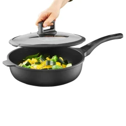 Patelnia głęboka z pokrywką 28 cm Enzo