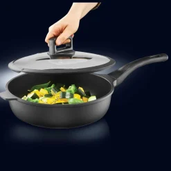 Patelnia głęboka z pokrywką 28 cm Enzo