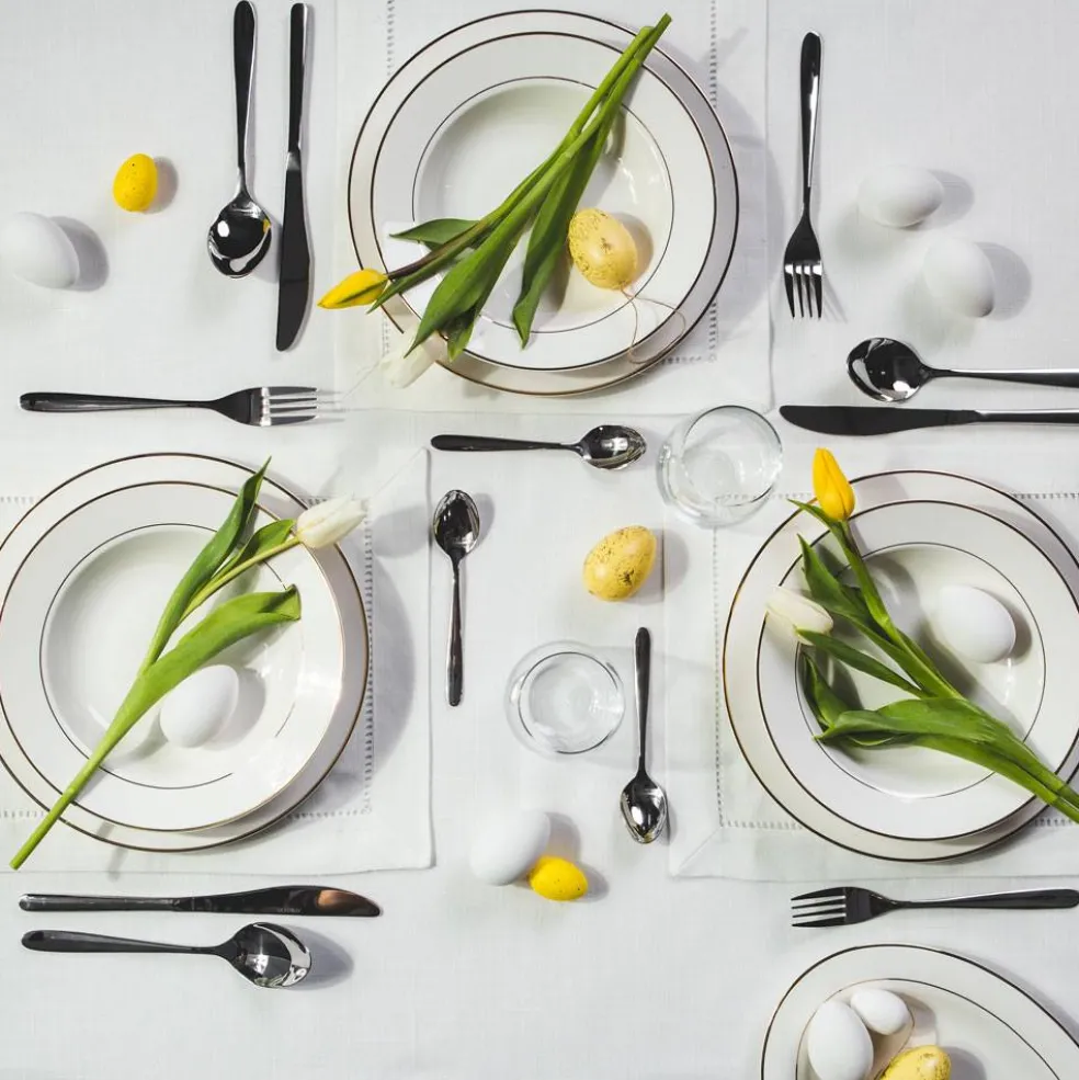 Serwis obiadowy dla 6 osób 18-elementowy Aura