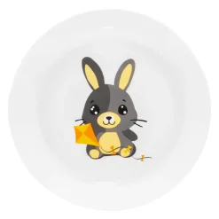 Talerz deserowy 19 cm Betty i Bunny